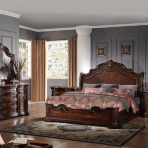 Opulent Headboard Bed