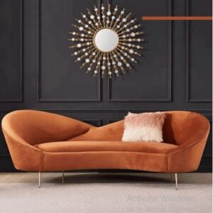 Amberwood Sofa Set - Rich Timber with Hand-Polished Finish