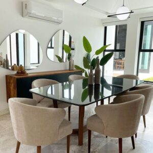 Regalia Dining Table Set - Exquisite Carvings with Timeless Grandeur